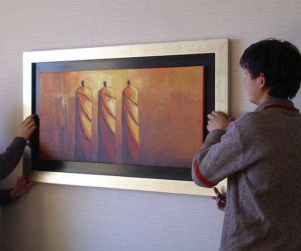 酒店手繪裝飾畫定制